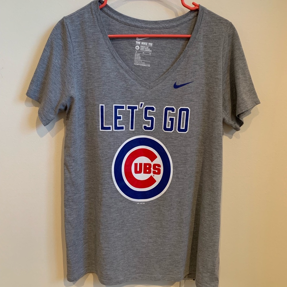 Women’s let’s go cubs Chicago Nike T-shirt XL